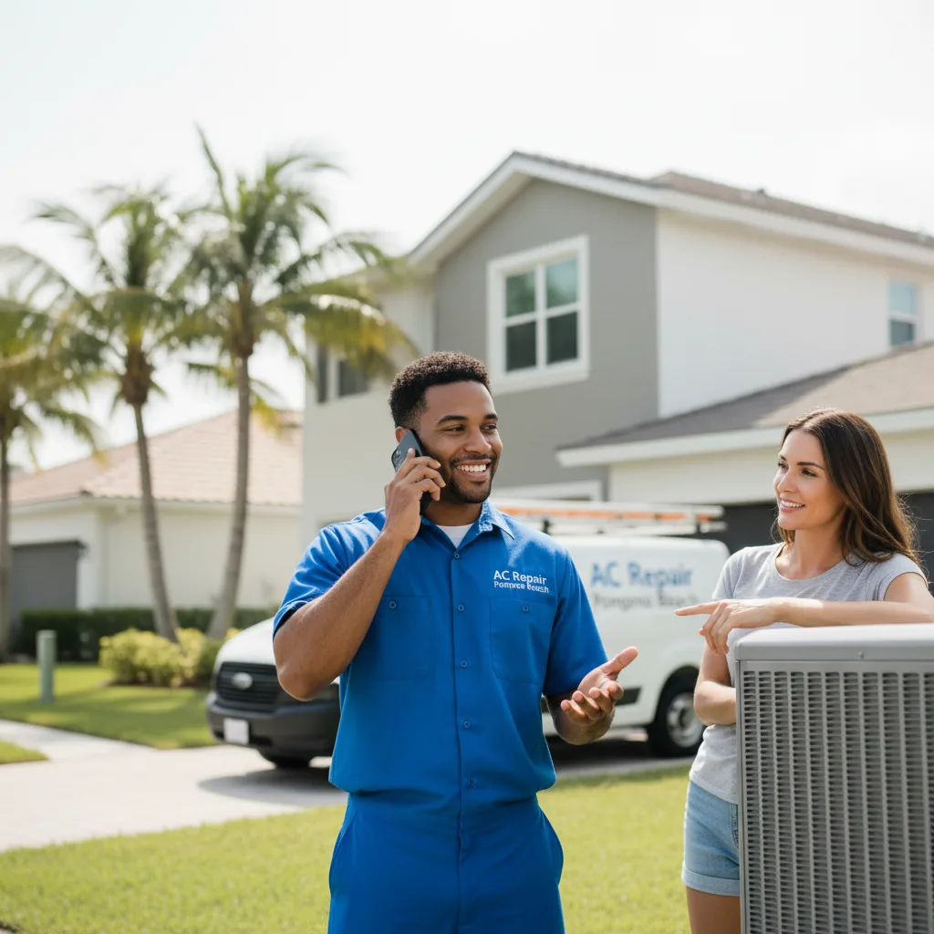 AC Repair Pompano Beach customer support in Le Grand